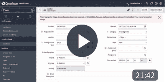 Video | CMDB Quickfuze Application Demo
