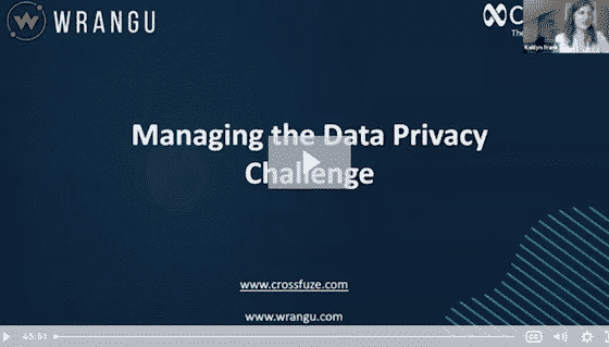 Managing the Data Privacy Challenge with Privacy Hub (Webinar) - Crossfuze