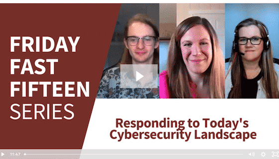 Responding to Today's Cybersecurity Landscape (Video) - Crossfuze