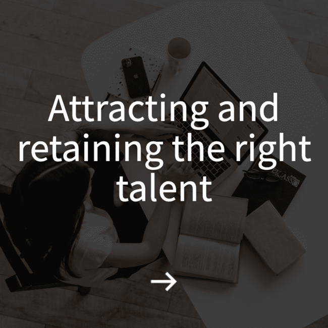 Attracting and retaining the right talent - Crossfuze