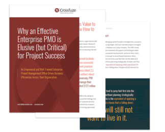 Why an Effective PMO is Elusive (but Critical) for Project Success - Crossfuze