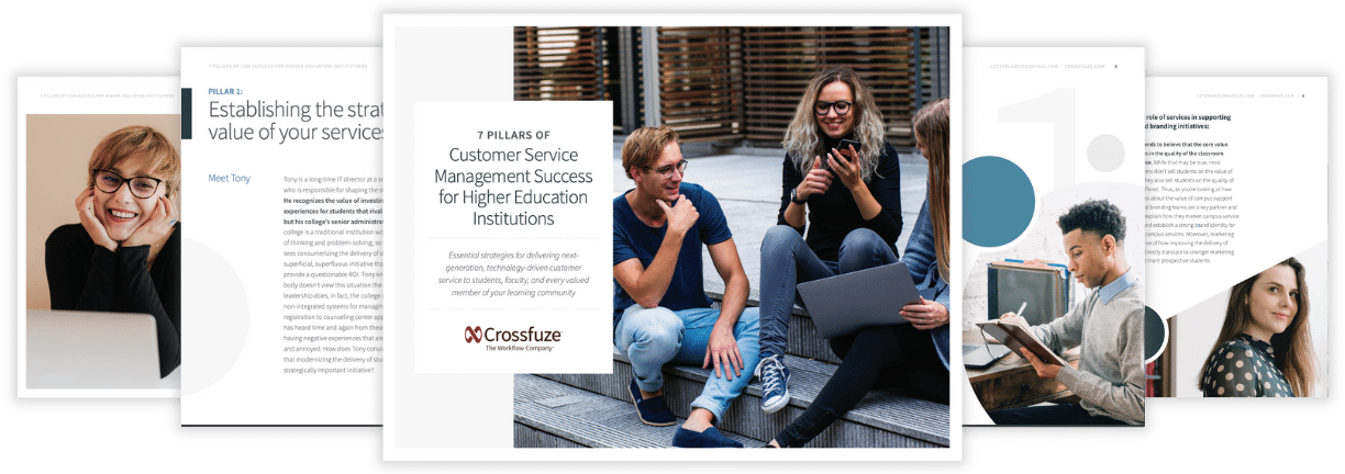 7 Pillars of Customer Service Management Success for Higher Education Institutions eBook - Crossfuze