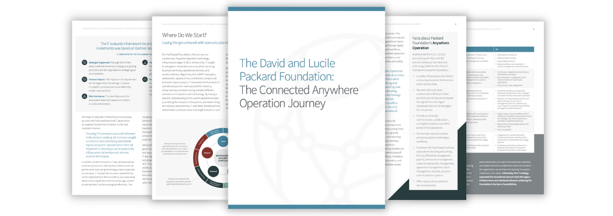 The David and Lucile Packard Foundation Whitepaper - Crossfuze