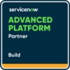 ServiceNow Advanced Platform Partner Badge - Crossfuze